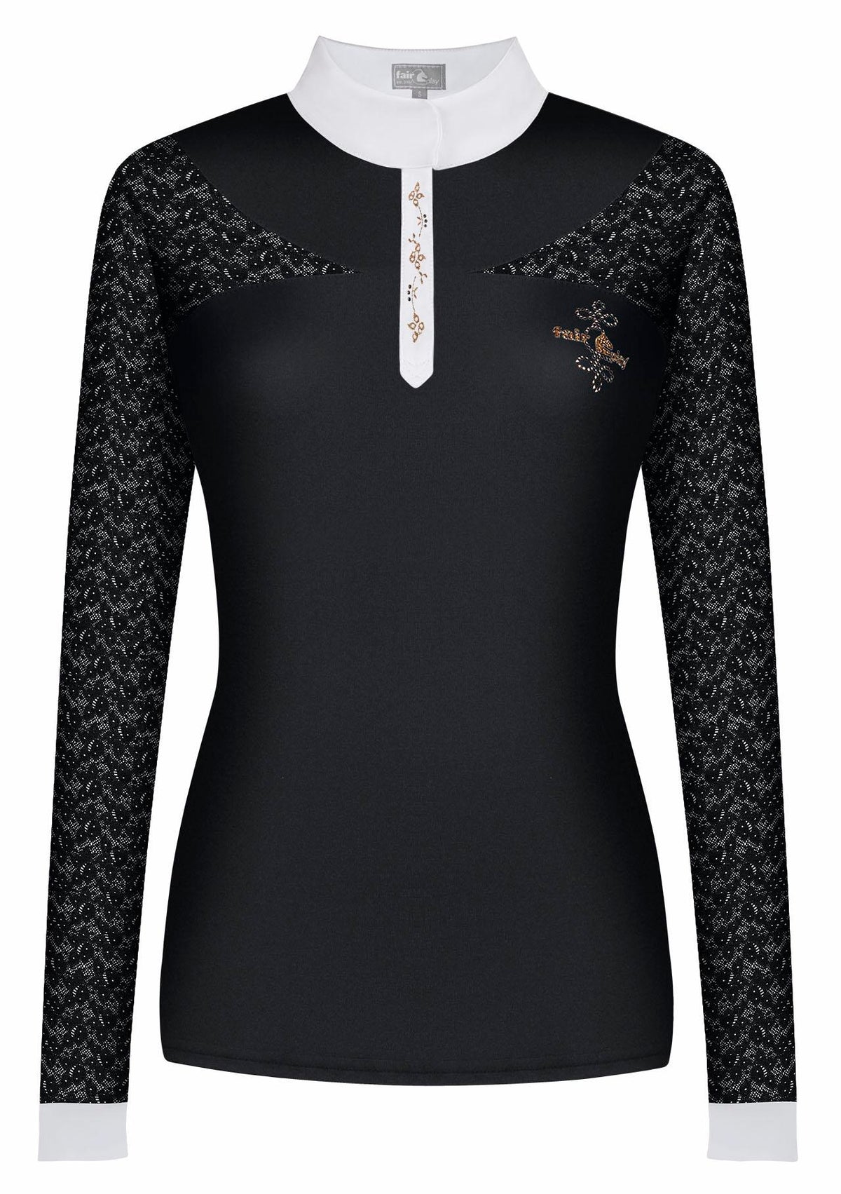 Fairplay Alexis Rosegold Longsleeve Competition shirt