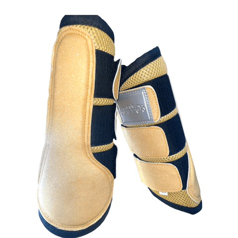 Equestrian Diva Couture Dressage Brushing Boots